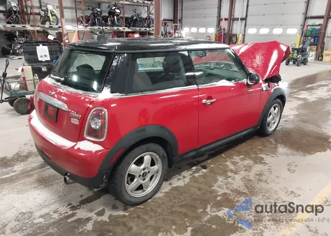 2009 Mini Cooper z USA, uszkodzony, nr VIN WMWMF33539TU72789